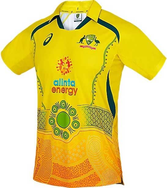Cricket Australia Mens Indigenous ODI Home Shirt