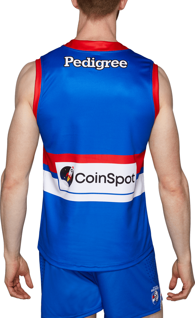 Western Bulldogs Mens AFL Mens Home Guernsey