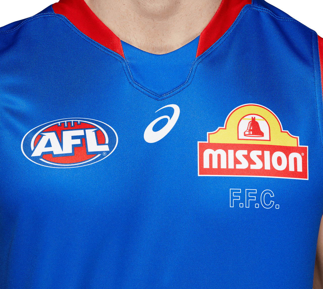Western Bulldogs Mens AFL Mens Home Guernsey