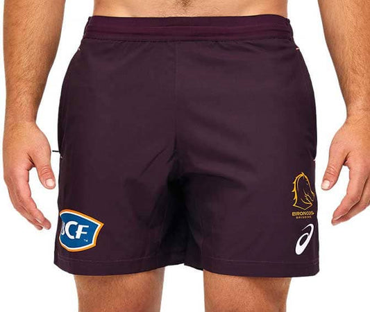 Brisbane Broncos 2023 NRL Kids Training Shorts