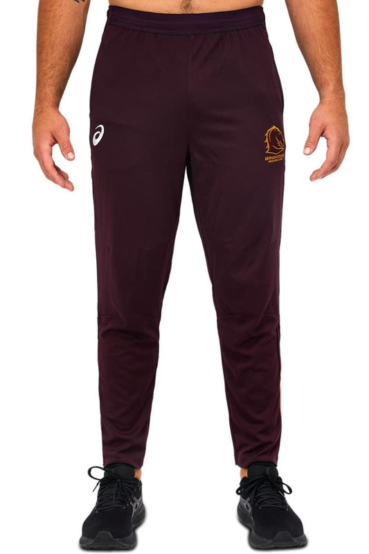 Brisbane Broncos 2023 NRL Mens Travel Pants