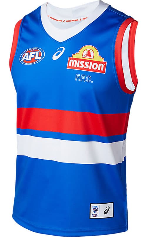 Western Bulldogs 2023 AFL Mens Home Guernsey