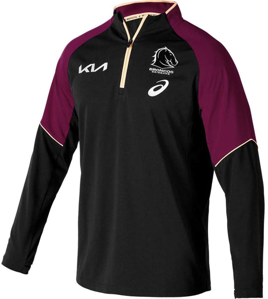 Brisbane Broncos 2024 NRL Mens Warm Up Top
