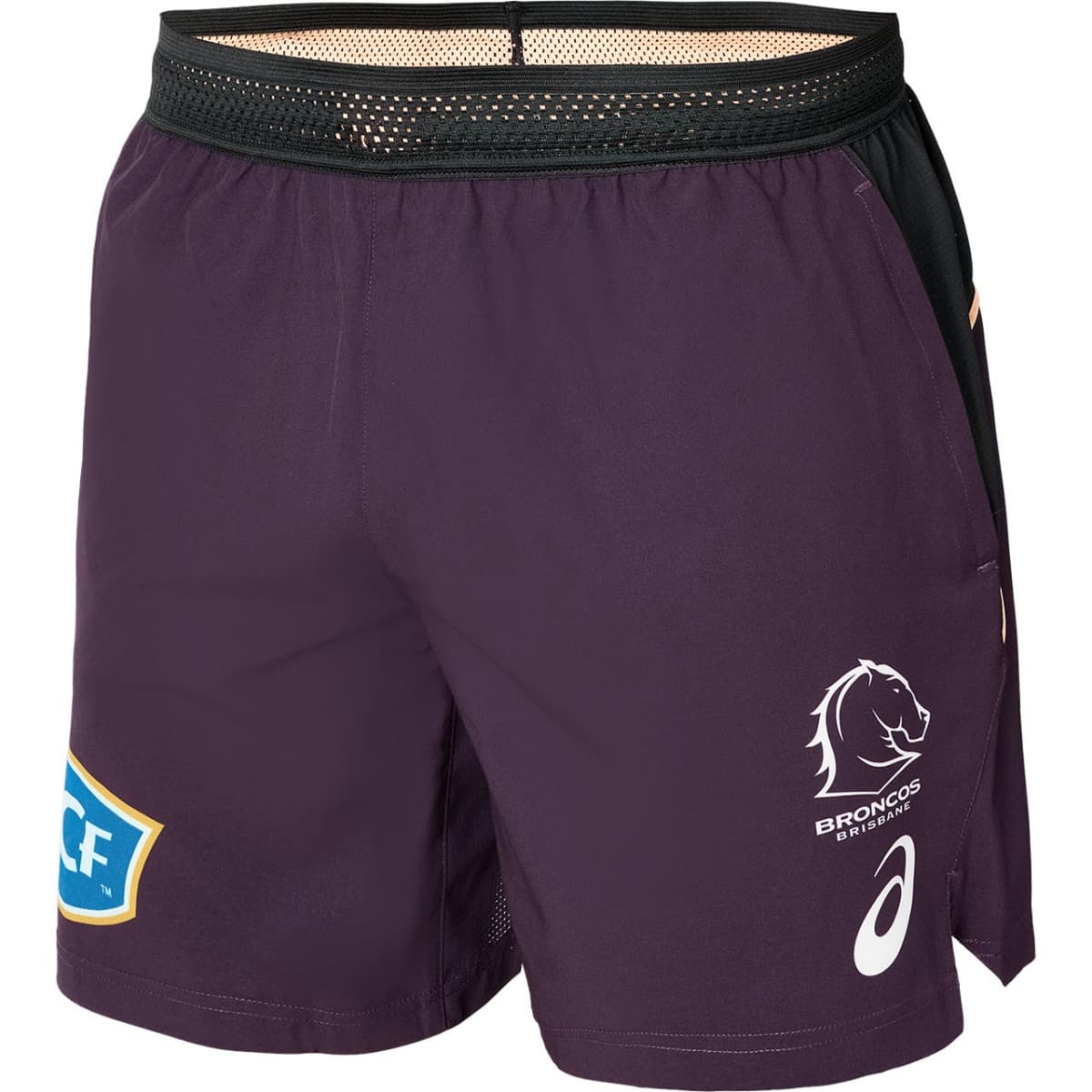 Brisbane Broncos 2024 NRL Mens Training Shorts