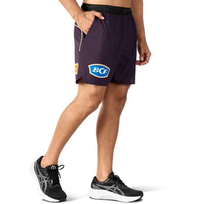 Brisbane Broncos 2024 NRL Mens Training Shorts