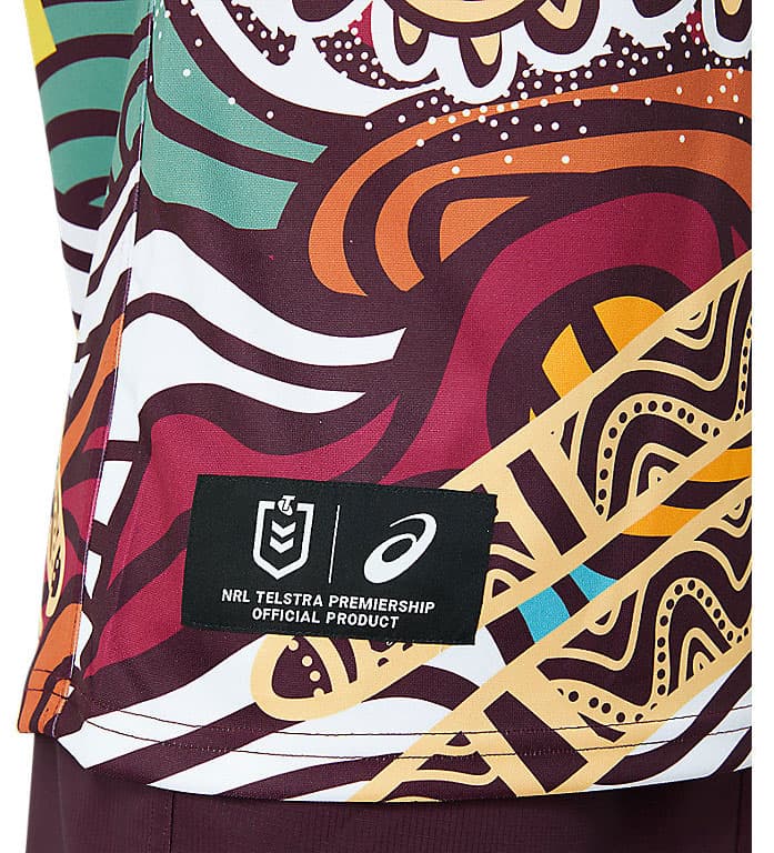 Brisbane Broncos 2023 NRL Kids Indigenous Jersey