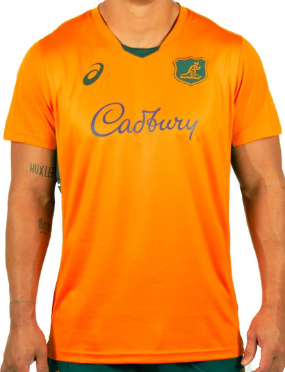 Australian Wallabies 2024 Rugby Union Mens Match Day Training Shirt