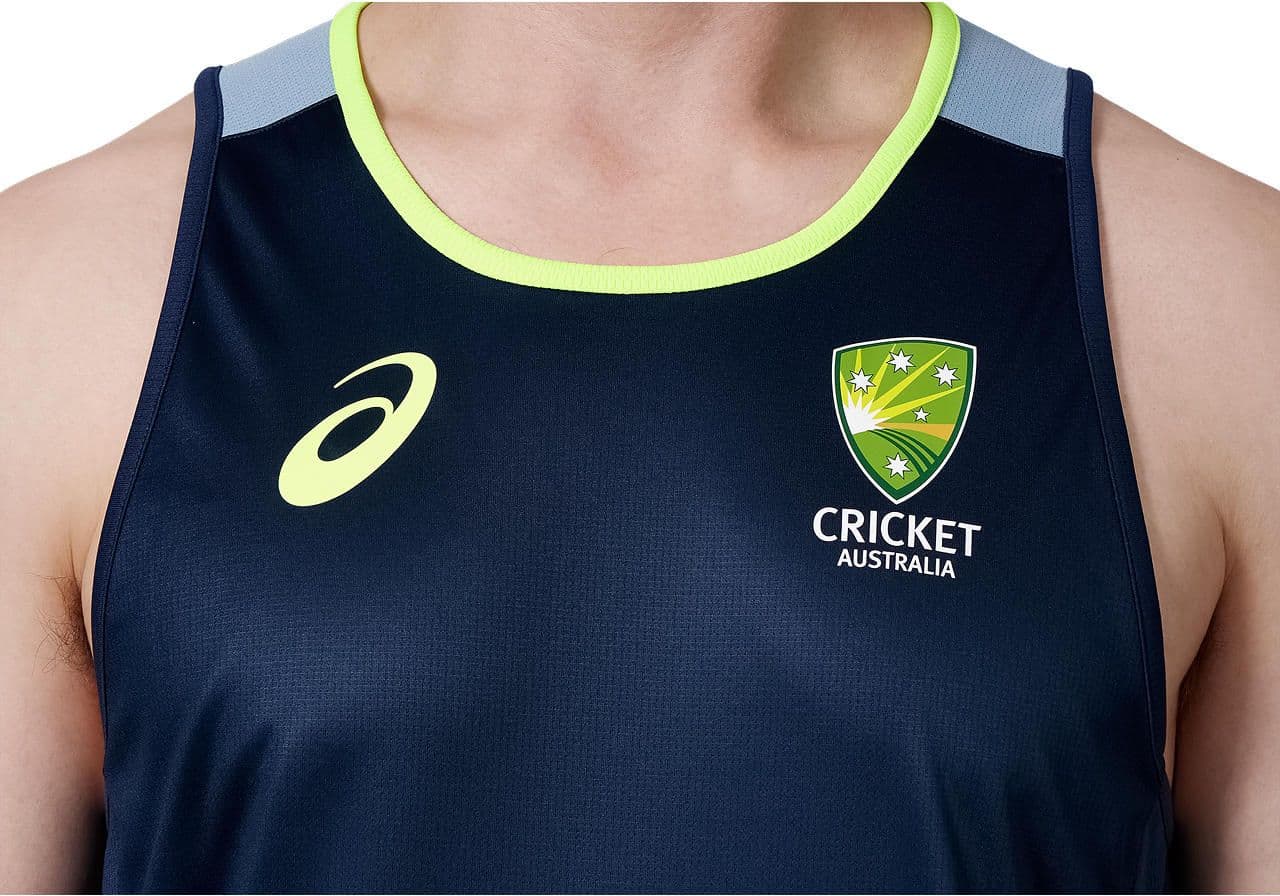 Cricket Australia 2025 Mens Training Singlet