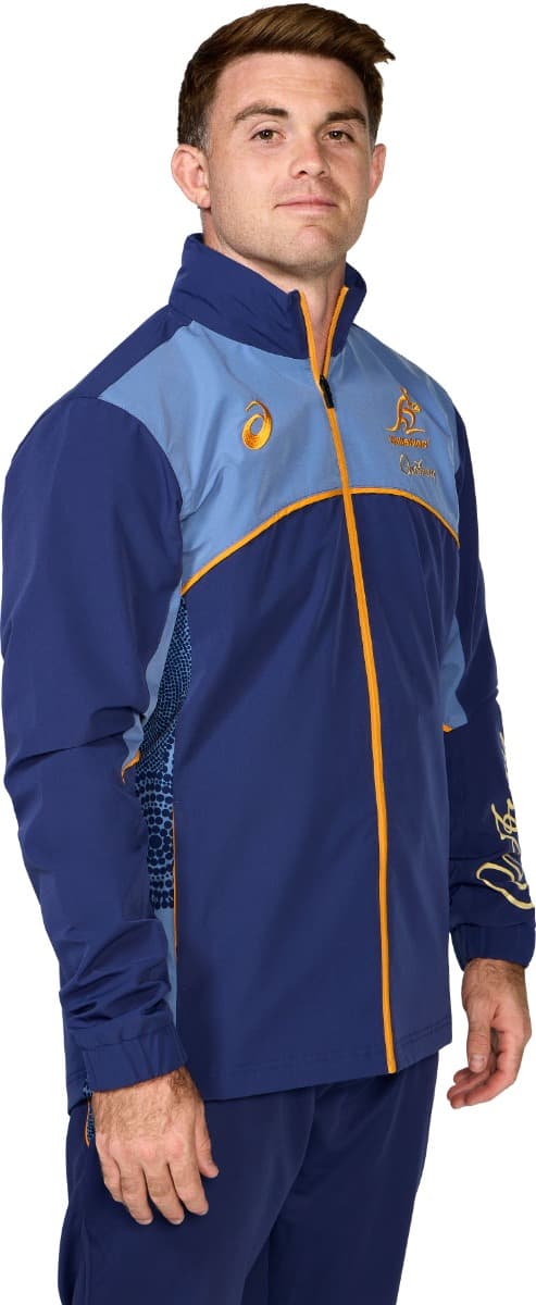 Australian Wallabies 2025 Rugby Union Mens Team Tech Jacket