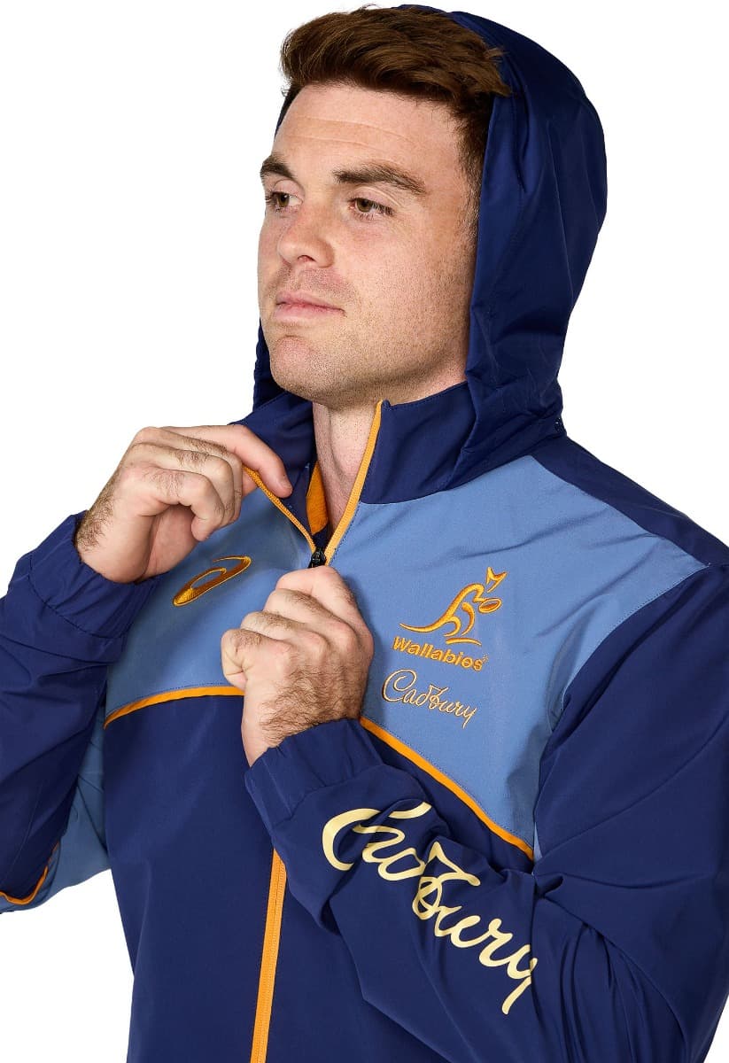 Australian Wallabies 2025 Rugby Union Mens Team Tech Jacket