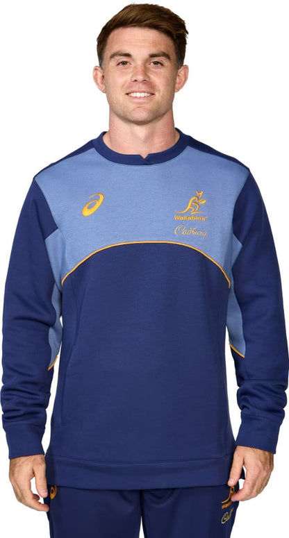 Australian Wallabies 2025 Rugby Union Mens Crew Sweater Hoodie