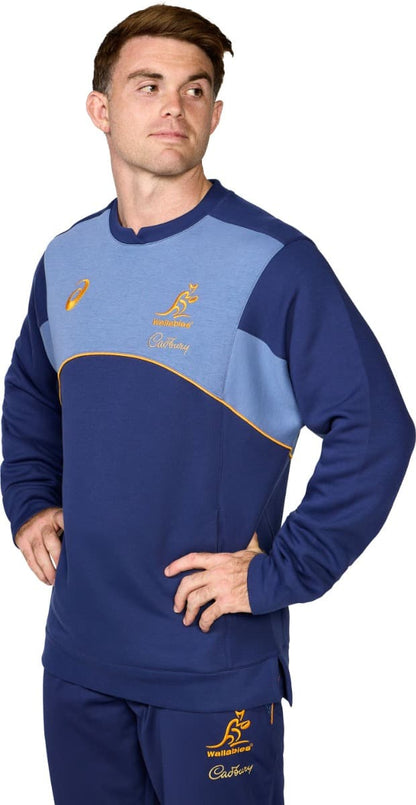 Australian Wallabies 2025 Rugby Union Mens Crew Sweater Hoodie