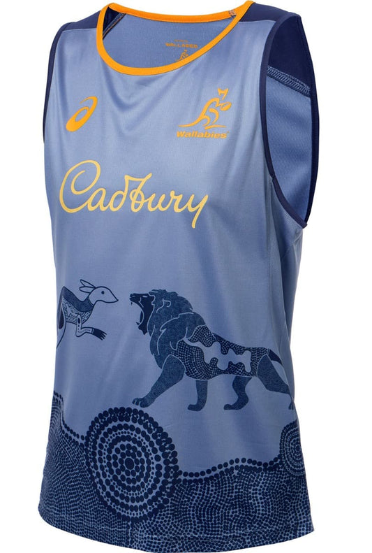 Australian Wallabies 2025 Rugby Union Mens Training Singlet