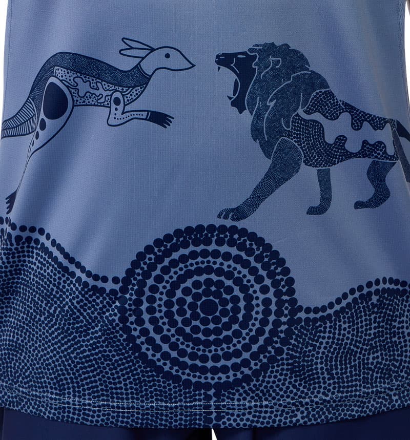 Australian Wallabies 2025 Rugby Union Mens Training Singlet