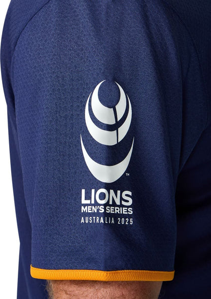 Australian Wallabies 2025 Rugby Union Mens Media Polo Shirt