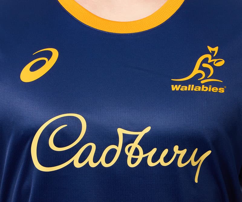Australian Wallabies 2025 Rugby Union Mens Training Shirt