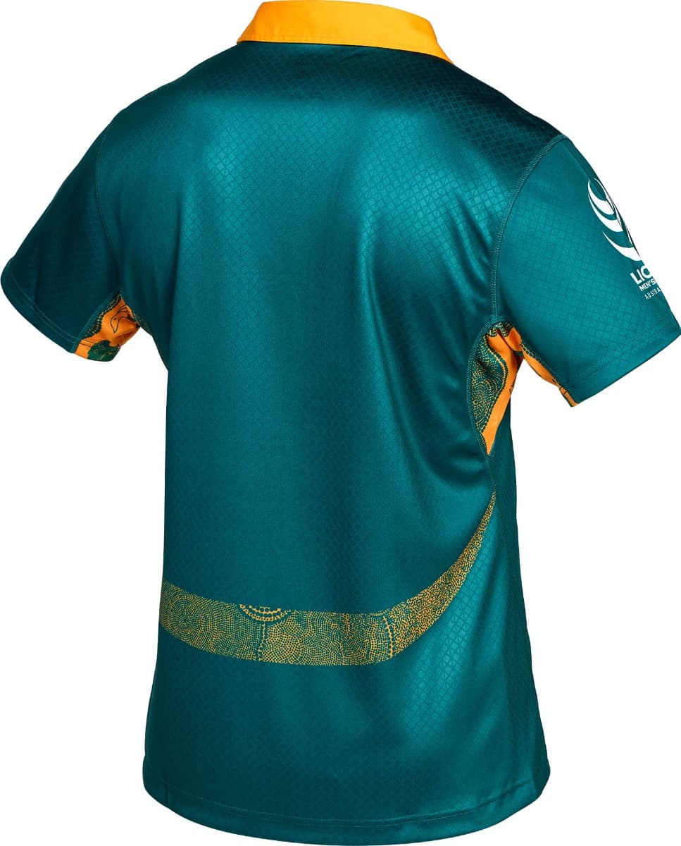 Australian Wallabies 2025 Rugby Union Mens Warm Up Jersey