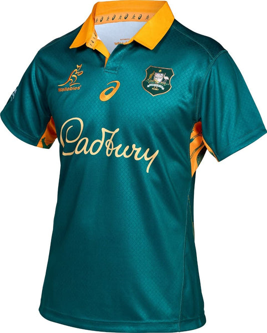 Australian Wallabies 2025 Rugby Union Kids Warm Up Jersey
