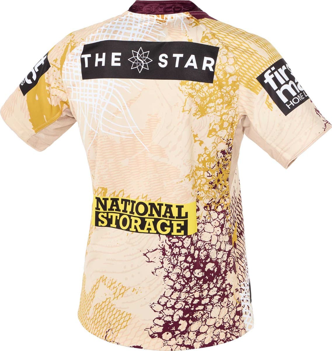 Brisbane Broncos 2025 NRL Toddler Indigenous Jersey