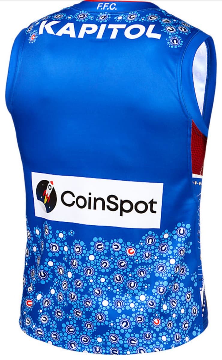 Western Bulldogs 2025 AFL Mens Indigenous Guernsey