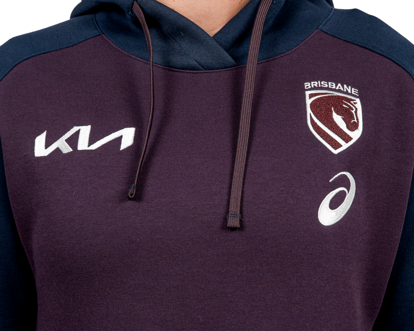 Brisbane Broncos 2026 NRL Ladies Team Hoodie