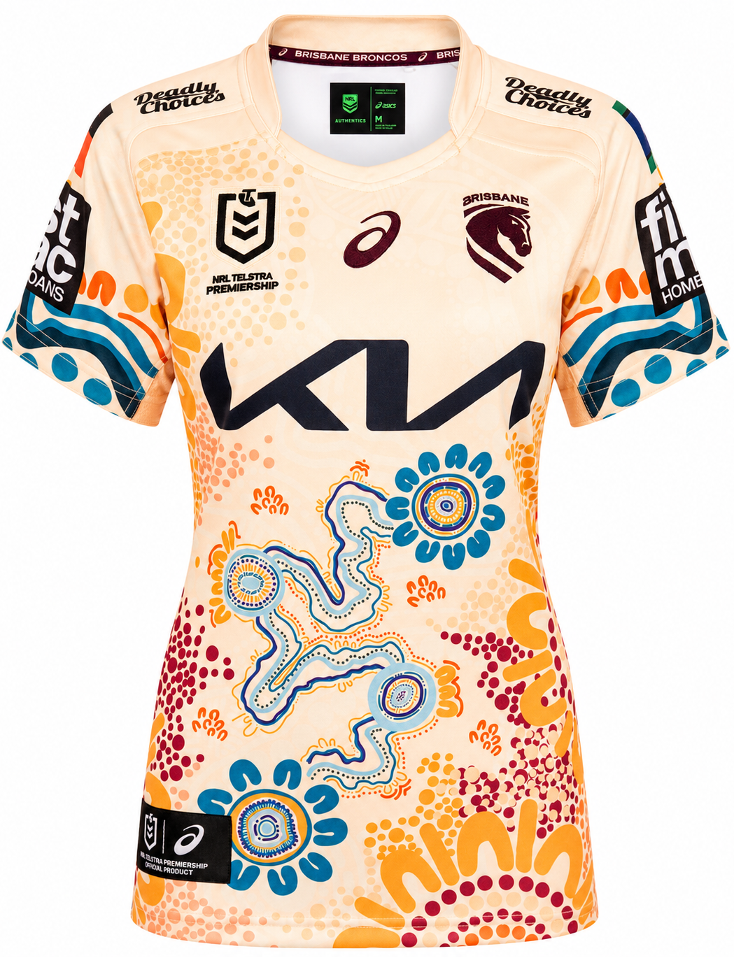Brisbane Broncos 2026 NRL Ladies Indigenous Jersey