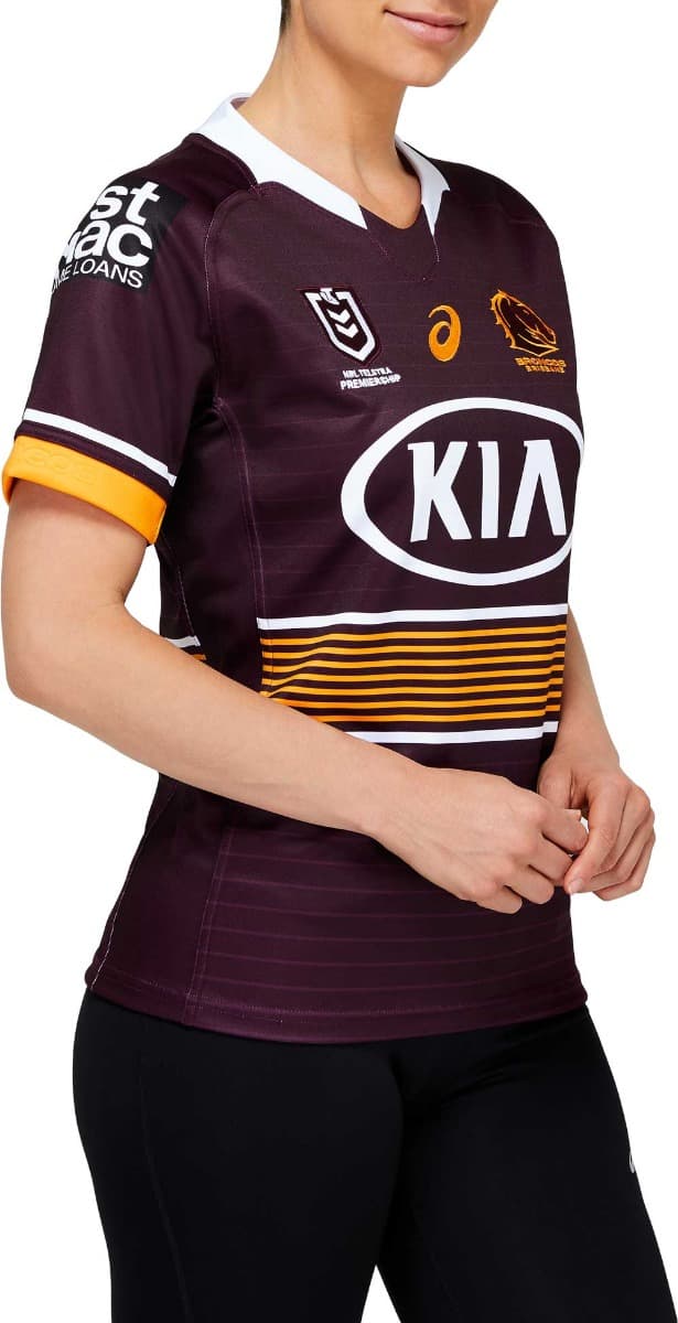 Brisbane Broncos ASICS NRL Ladies Home Jersey
