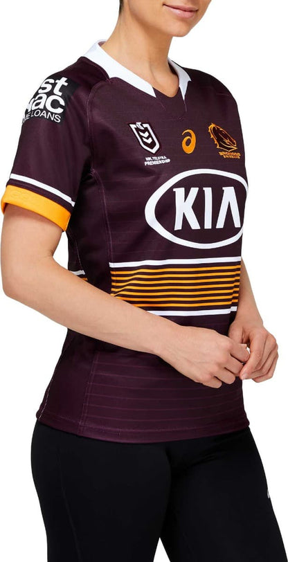 Brisbane Broncos ASICS NRL Ladies Home Jersey