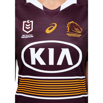 Brisbane Broncos ASICS NRL Ladies Home Jersey
