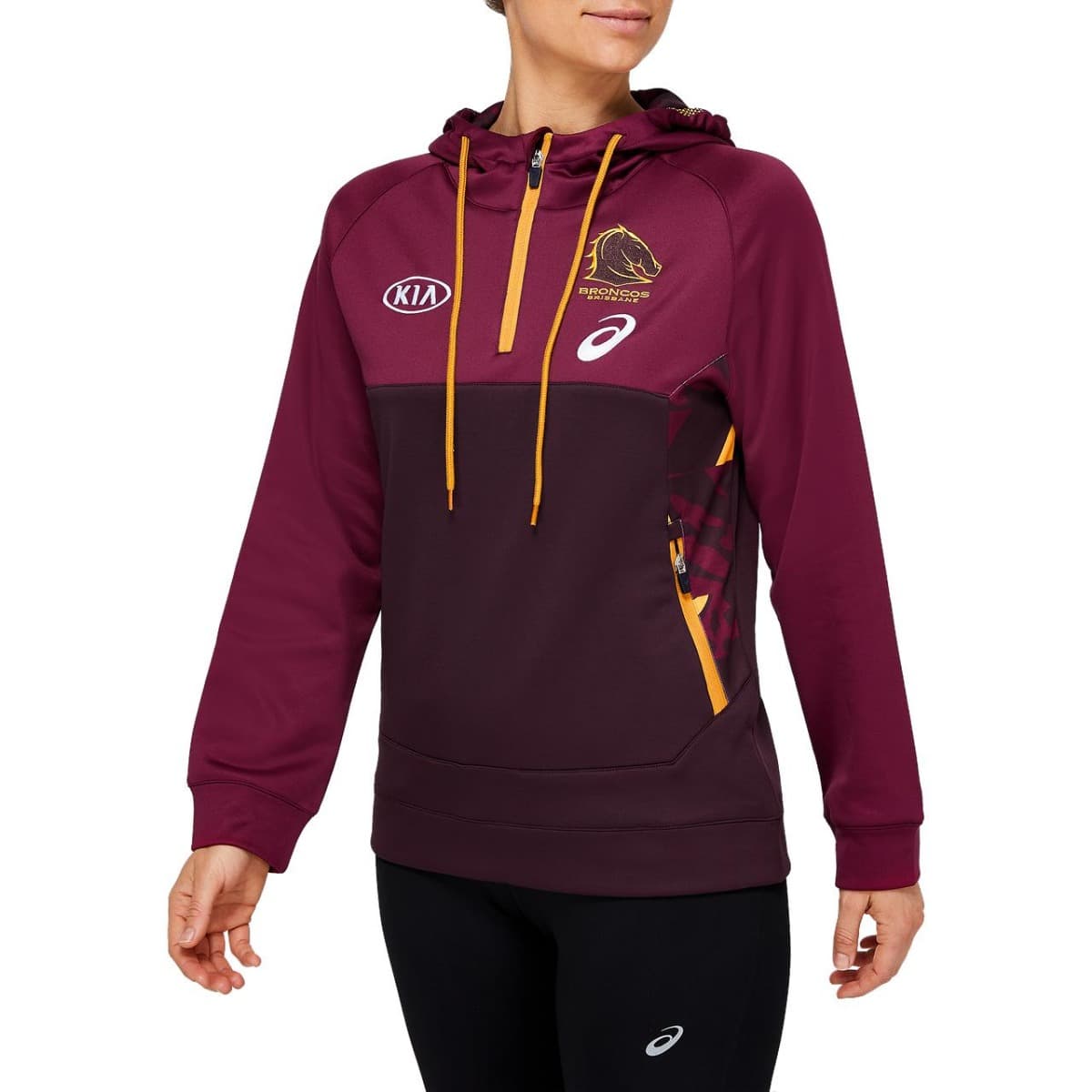 Brisbane Broncos NRL Ladies Team Hoodie
