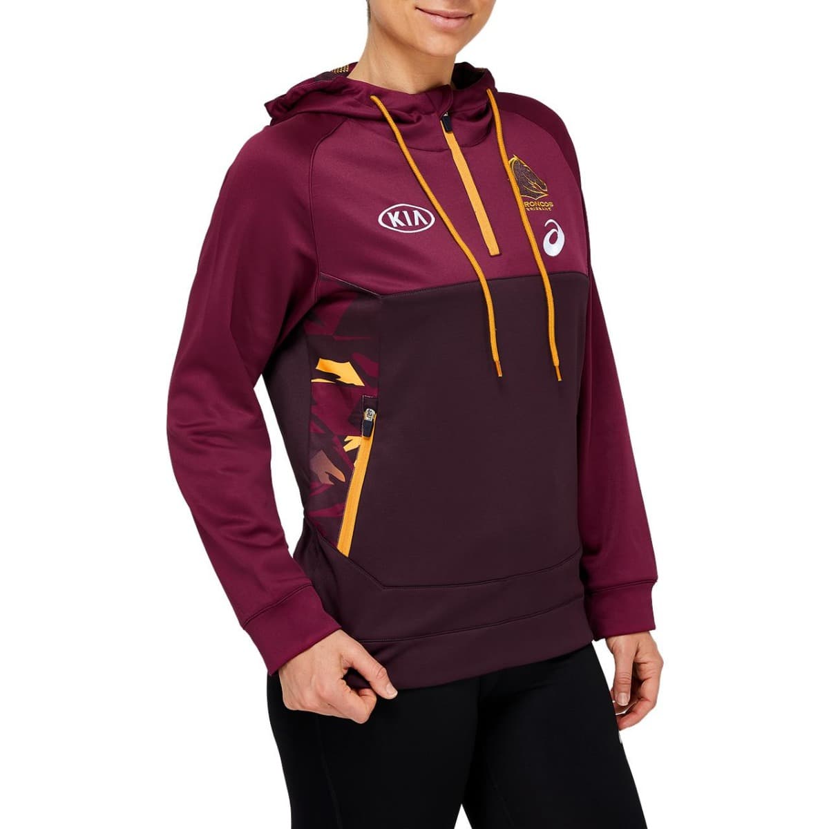 Brisbane Broncos NRL Ladies Team Hoodie
