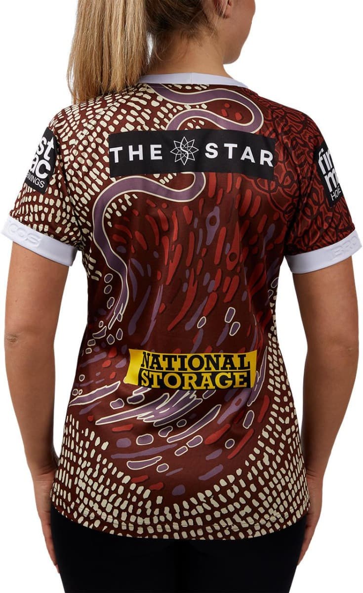 Brisbane Broncos 2024 NRL Ladies Indigenous Jersey