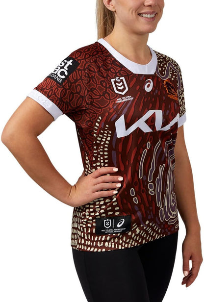Brisbane Broncos 2024 NRL Ladies Indigenous Jersey