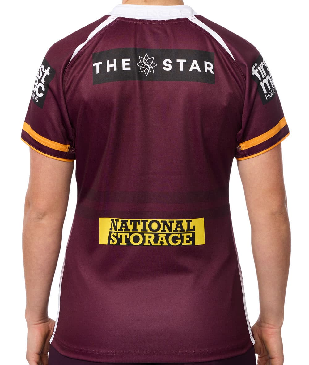 Brisbane Broncos 2025 NRL Ladies Home Jersey