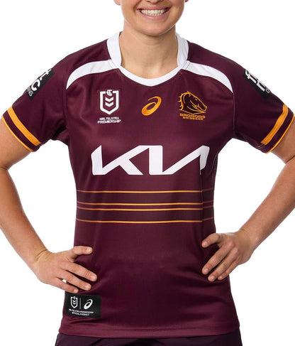 Brisbane Broncos 2025 NRL Ladies Home Jersey