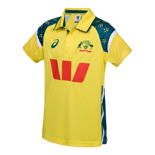 Cricket Australia 2026 Cricket Kids ODI Home Shirt