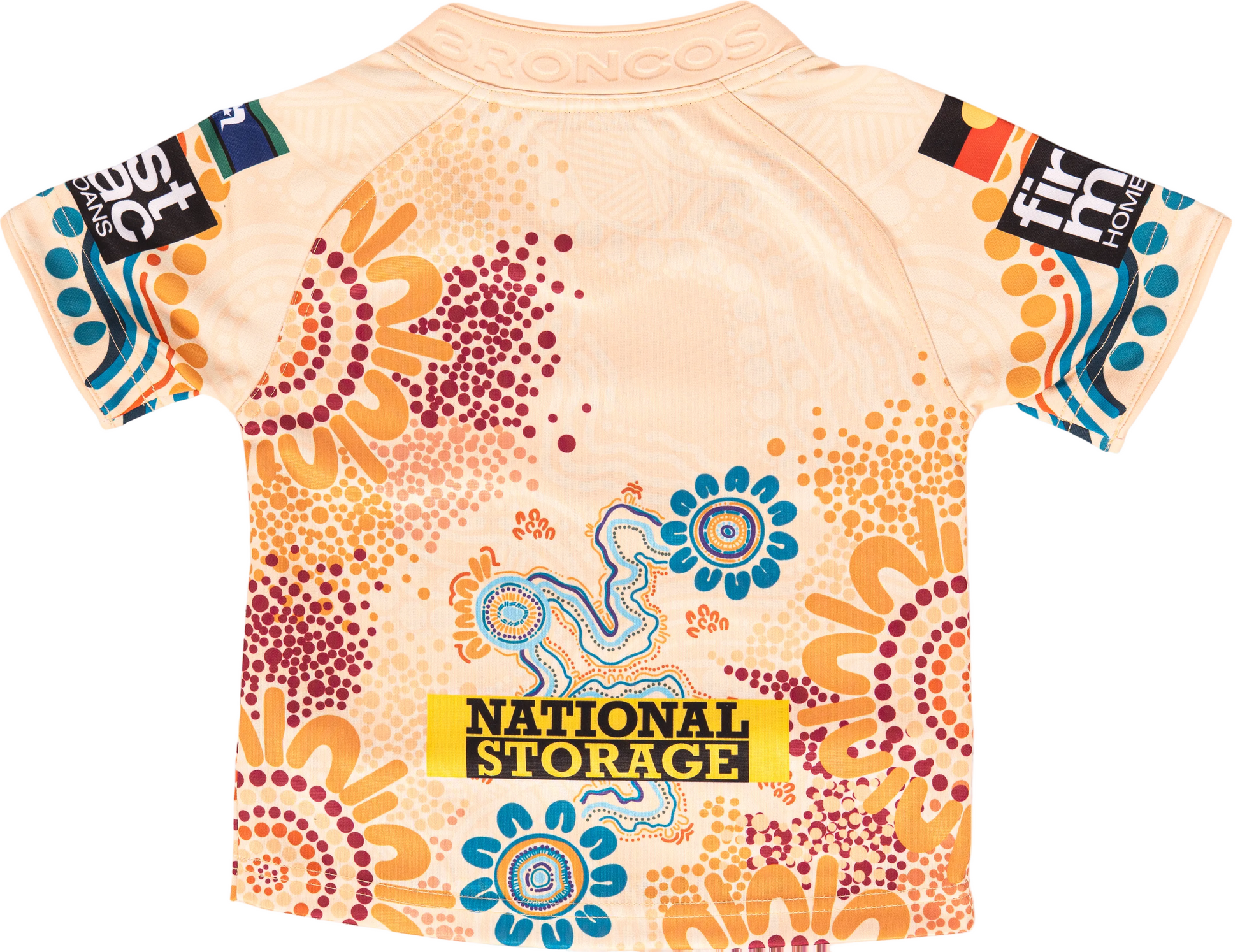 Brisbane Broncos 2026 NRL Toddler Indigenous Jersey