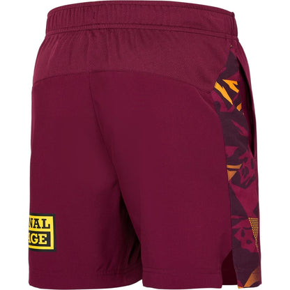 Brisbane Broncos NRL Kids Training Shorts