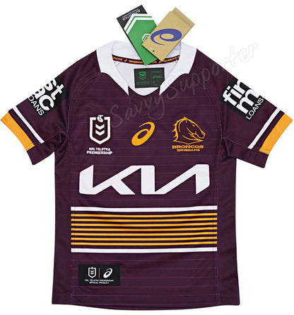 Brisbane Broncos NRL Kids Home Jersey