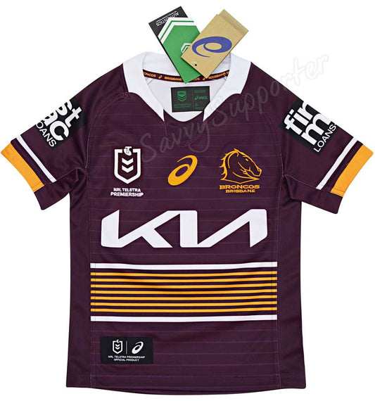 Brisbane Broncos NRL Kids Home Jersey