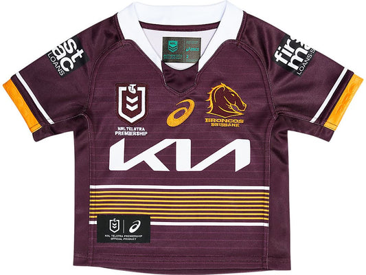 Brisbane Broncos NRL Toddler Home Jersey