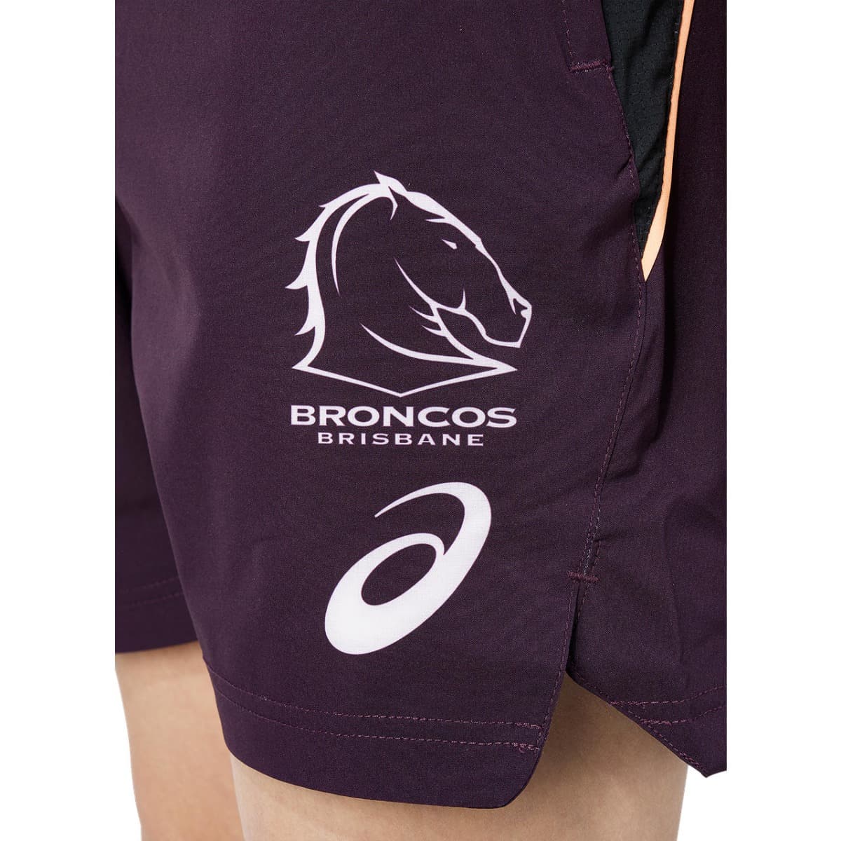 Brisbane Broncos 2024 NRL Kids Training Shorts
