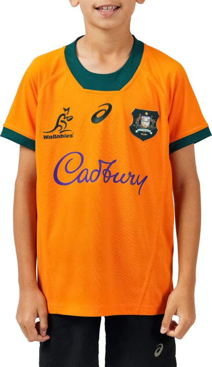 Australian Wallabies 2024 Rugby Union Kids Home Jersey
