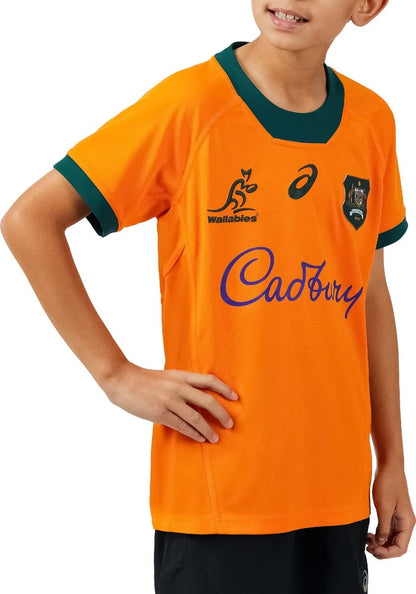 Australian Wallabies 2024 Rugby Union Kids Home Jersey