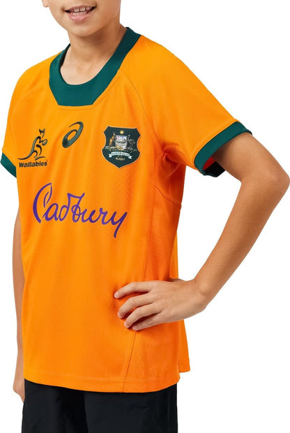 Australian Wallabies 2024 Rugby Union Kids Home Jersey