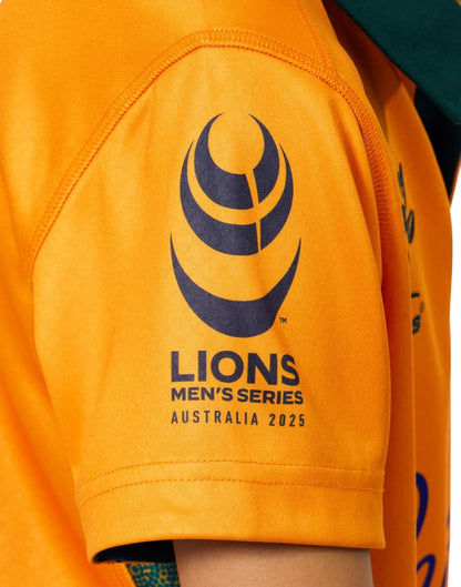 Australian Wallabies 2025 Rugby Union Lions Kids Representative Jersey