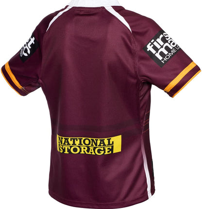 Brisbane Broncos 2025 NRL Kids Home Jersey