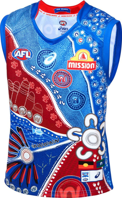 Western Bulldogs 2025 AFL Kids First Nations Guernsey