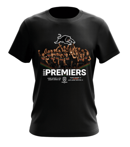 Penrith Panthers 2021 NRL Premiers Photo Tee