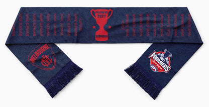 Melbourne Demons 2021 AFL Premiers Scarf